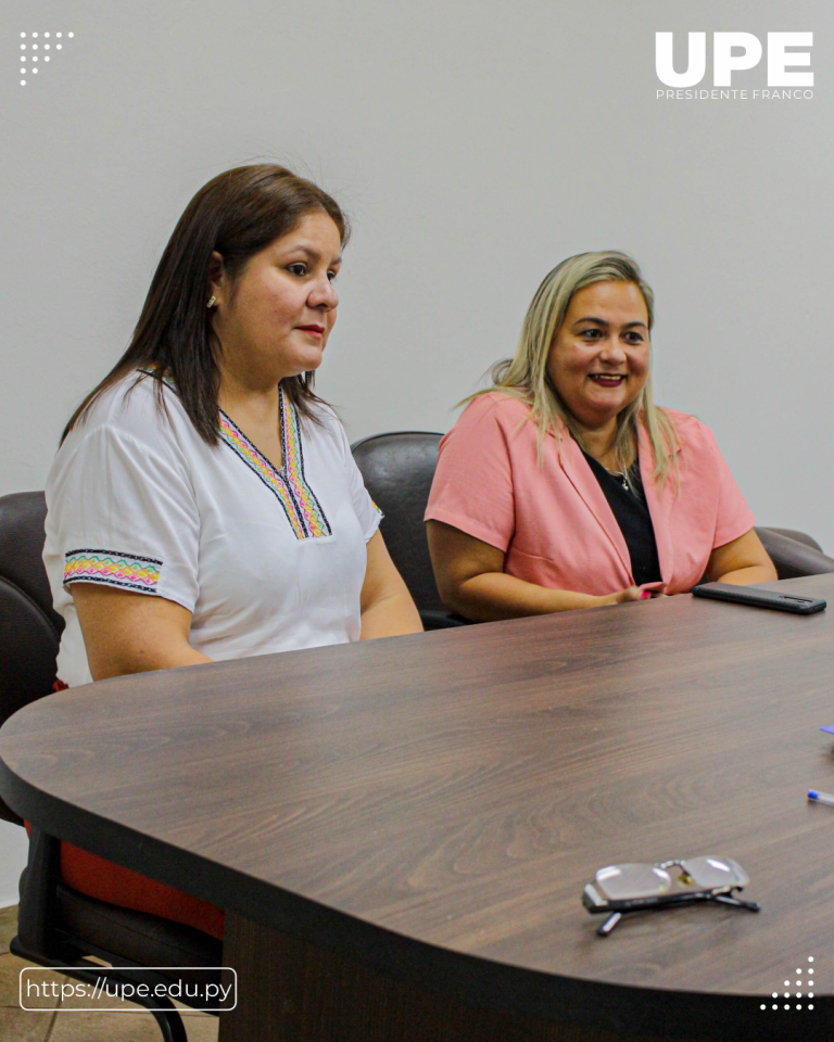 Firma de Convenio entre la UPE y el Colegio Nacional Paraguay Brasil 